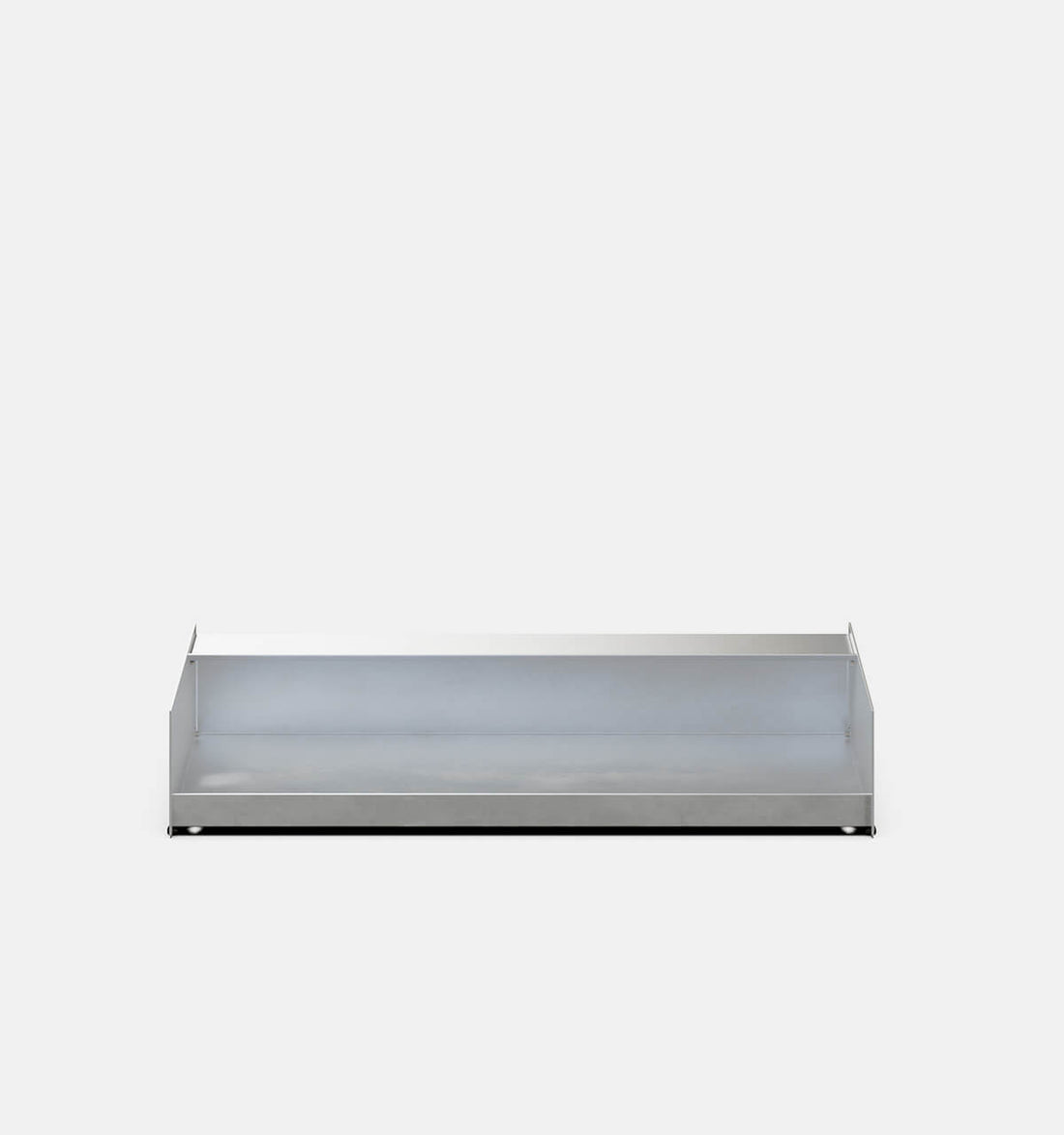 UTIL X JAK Shoe Rack Brushed Aluminium