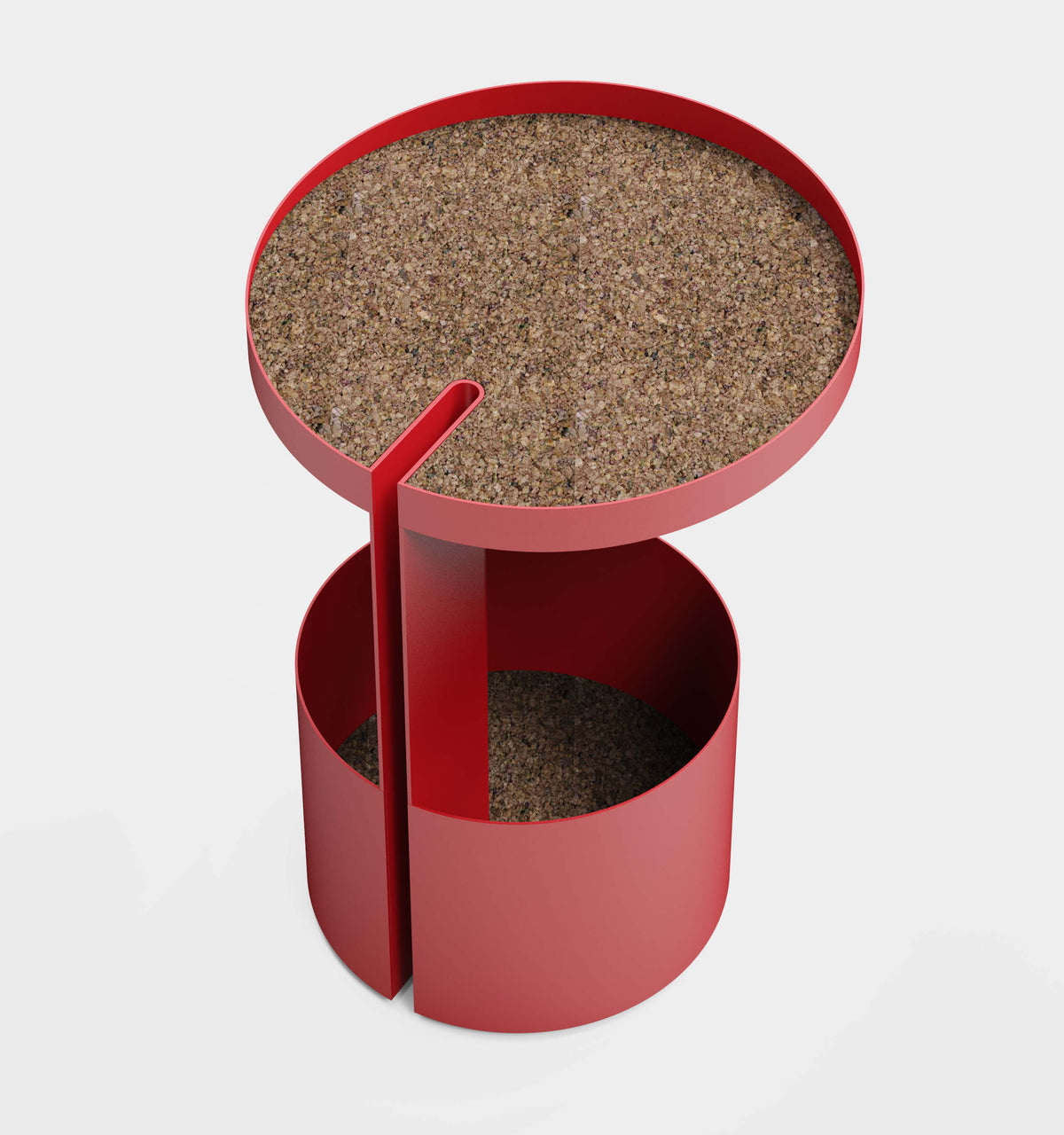 Basso Trolley Dark Red