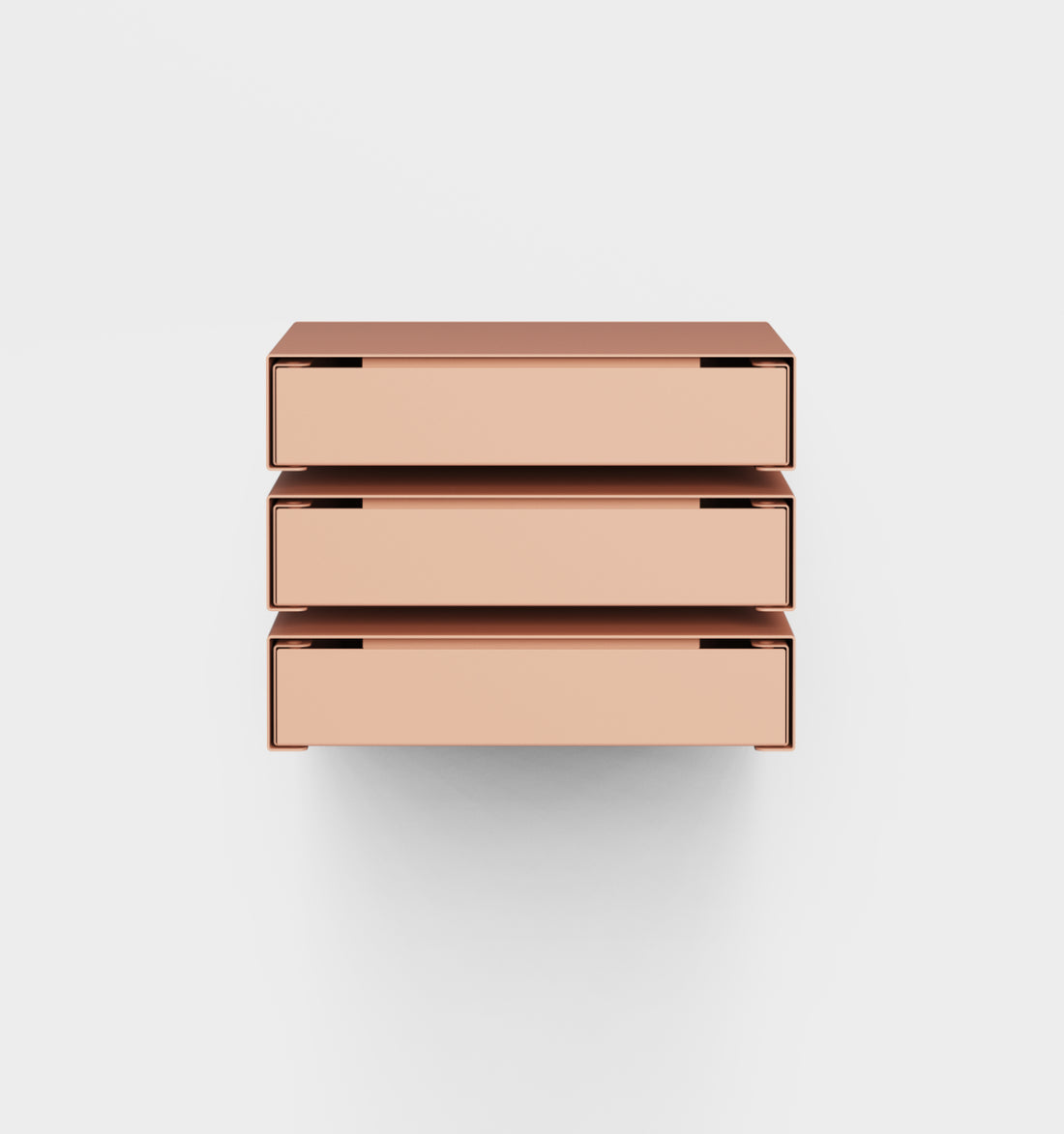 KGT Wall Drawers 3 Coral