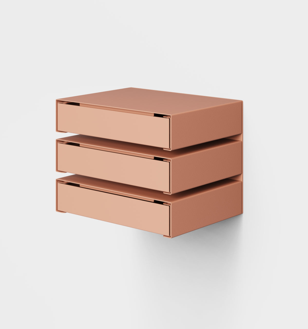 KGT Wall Drawers 3 Coral