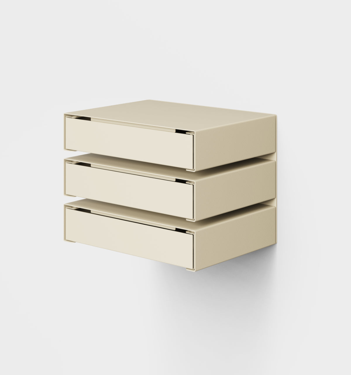 KGT Wall Drawers 3 Ivory