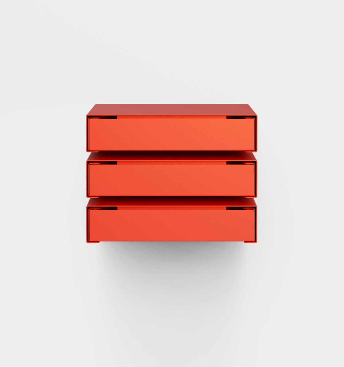 KGT Wall Drawers 3 Orange