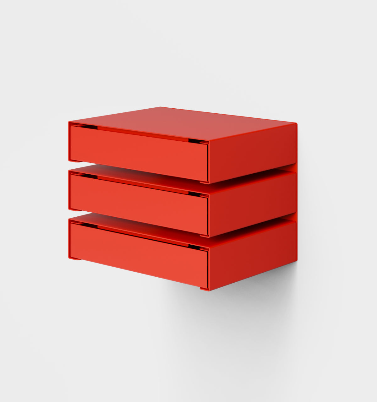 KGT Wall Drawers 3 Orange