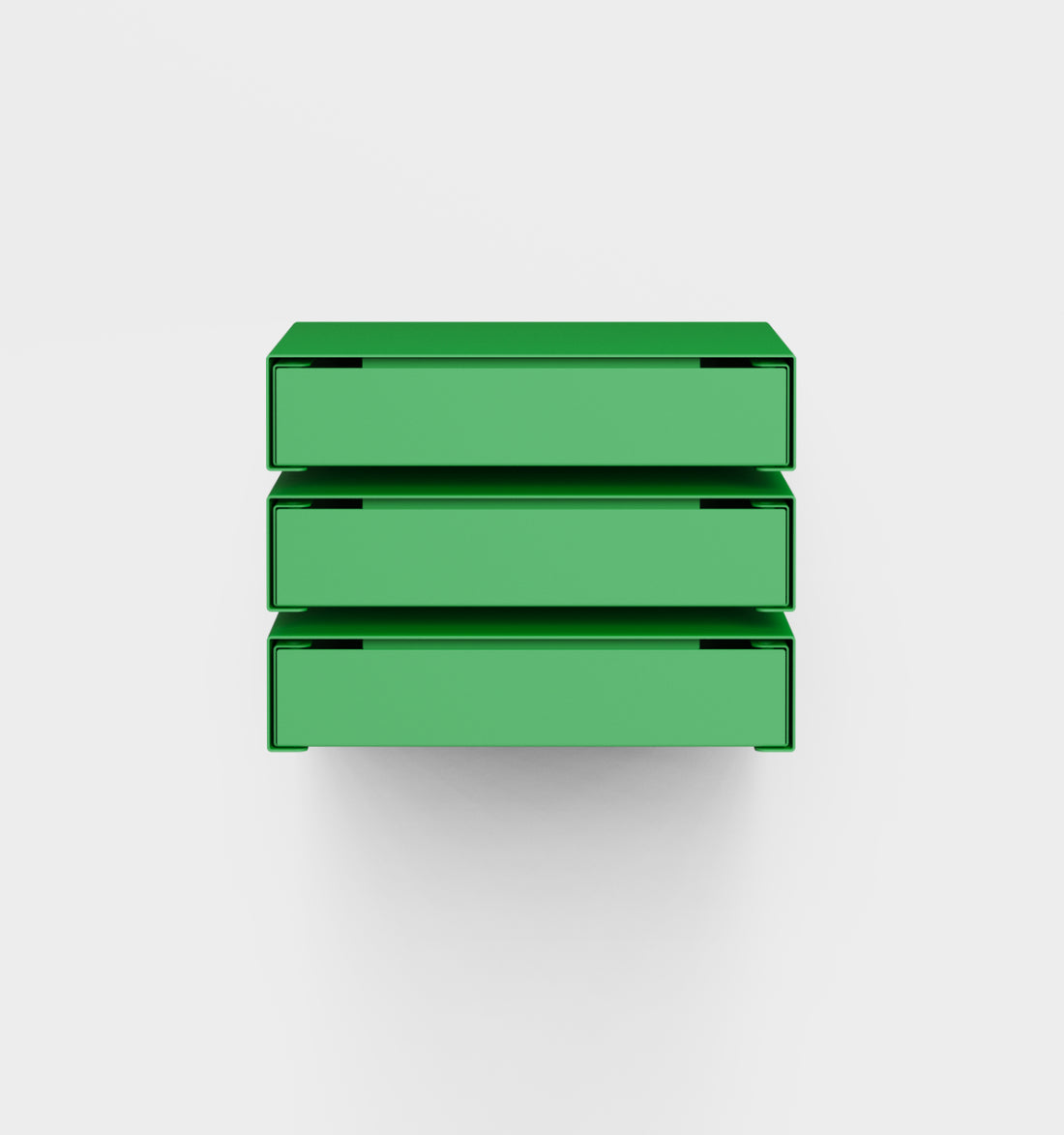 KGT Wall Drawers 3 Pure Green