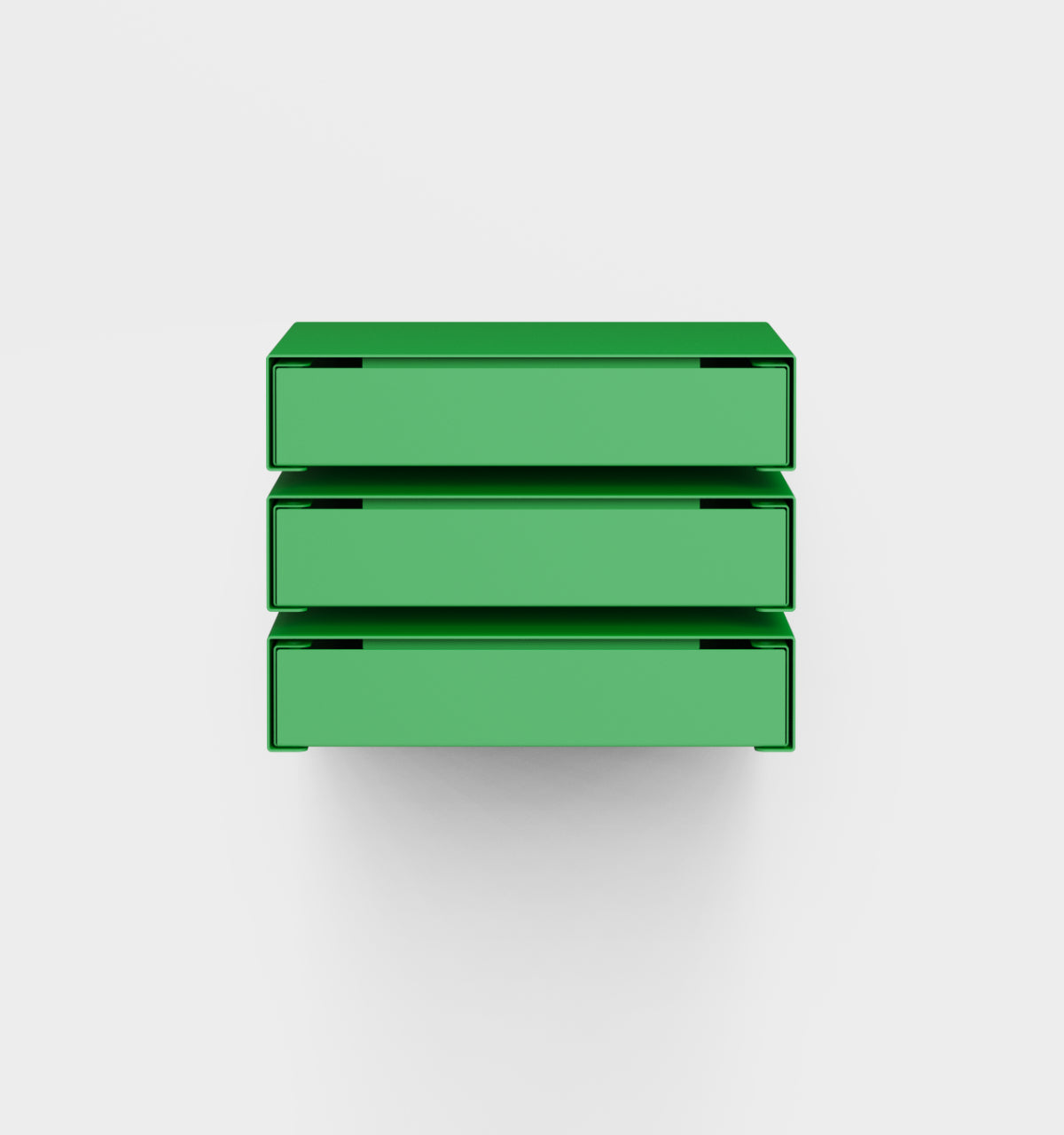 KGT Wall Drawers 3 Pure Green