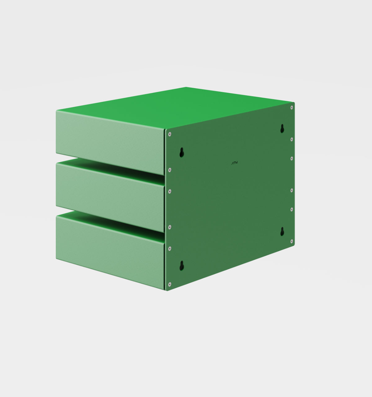 KGT Wall Drawers 3 Pure Green