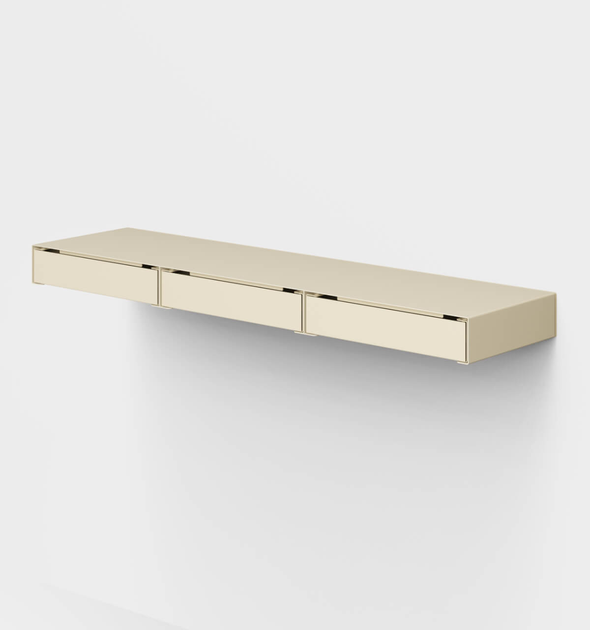 KGT Wall Drawers 3 Horizontal Ivory