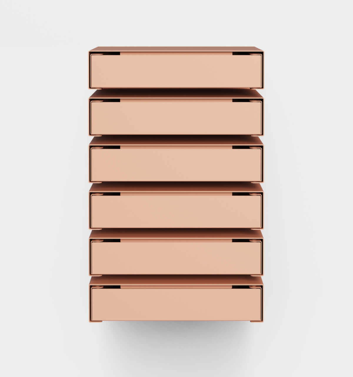 KGT Wall Drawers 6 Coral