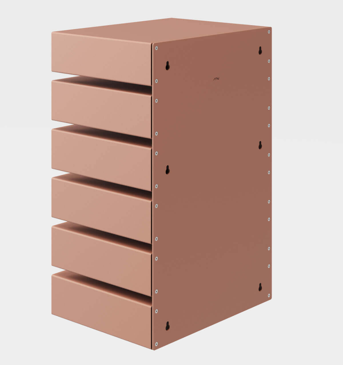 KGT Wall Drawers 6 Coral