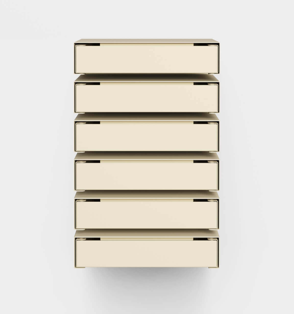 KGT Wall Drawers 6 Ivory