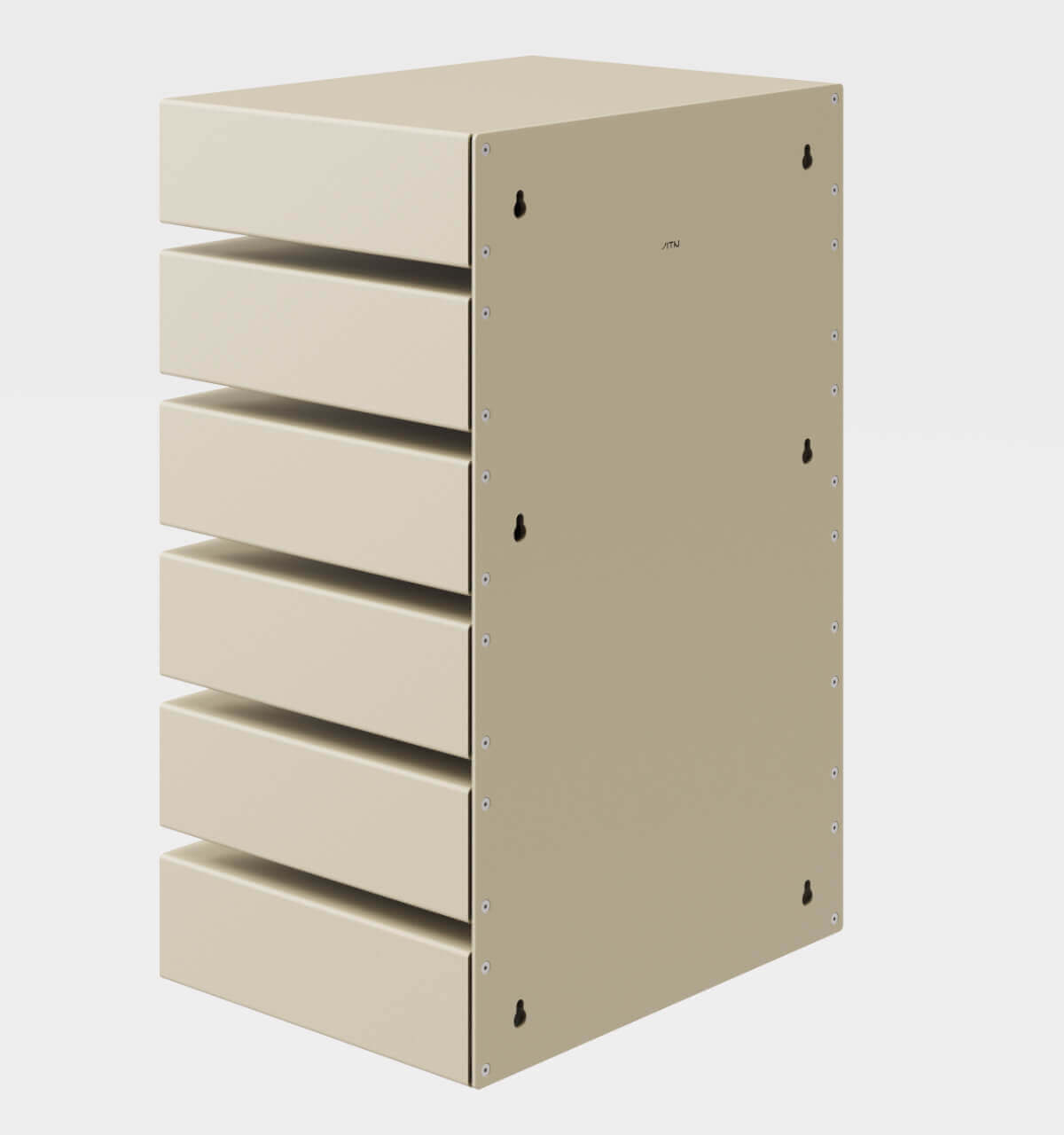 KGT Wall Drawers 6 Ivory