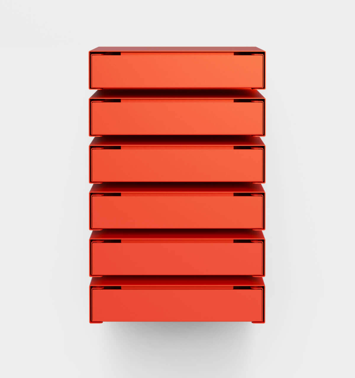 KGT Wall Drawers 6 Orange