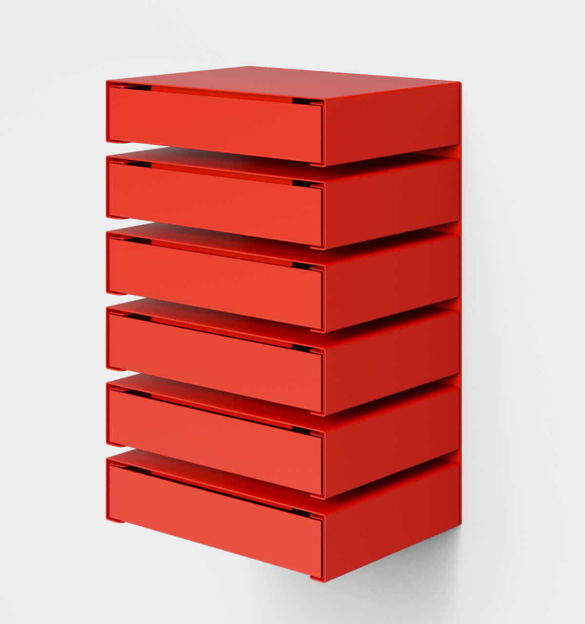 KGT Wall Drawers 6 Orange