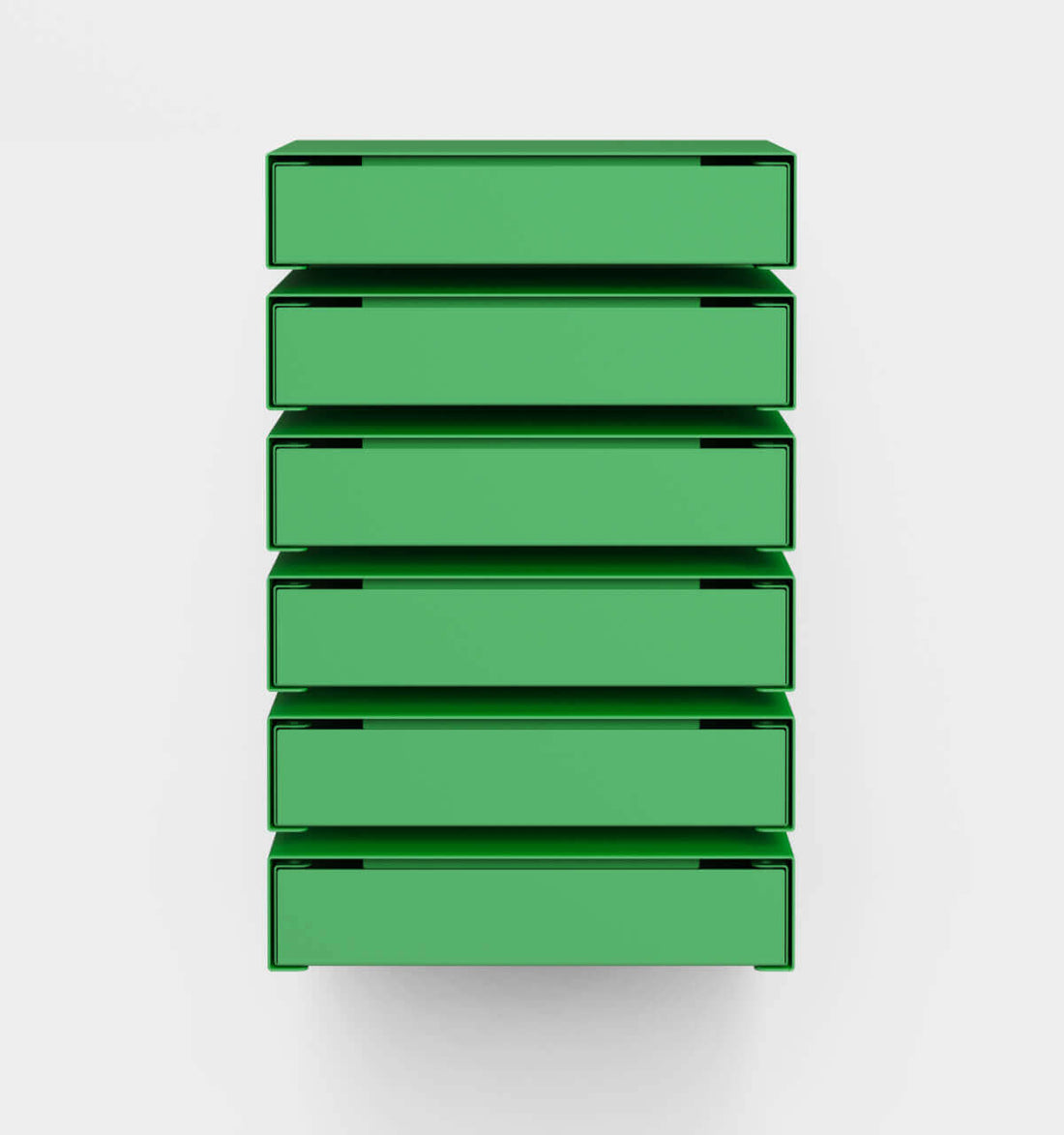 KGT Wall Drawers 6 Pure Green