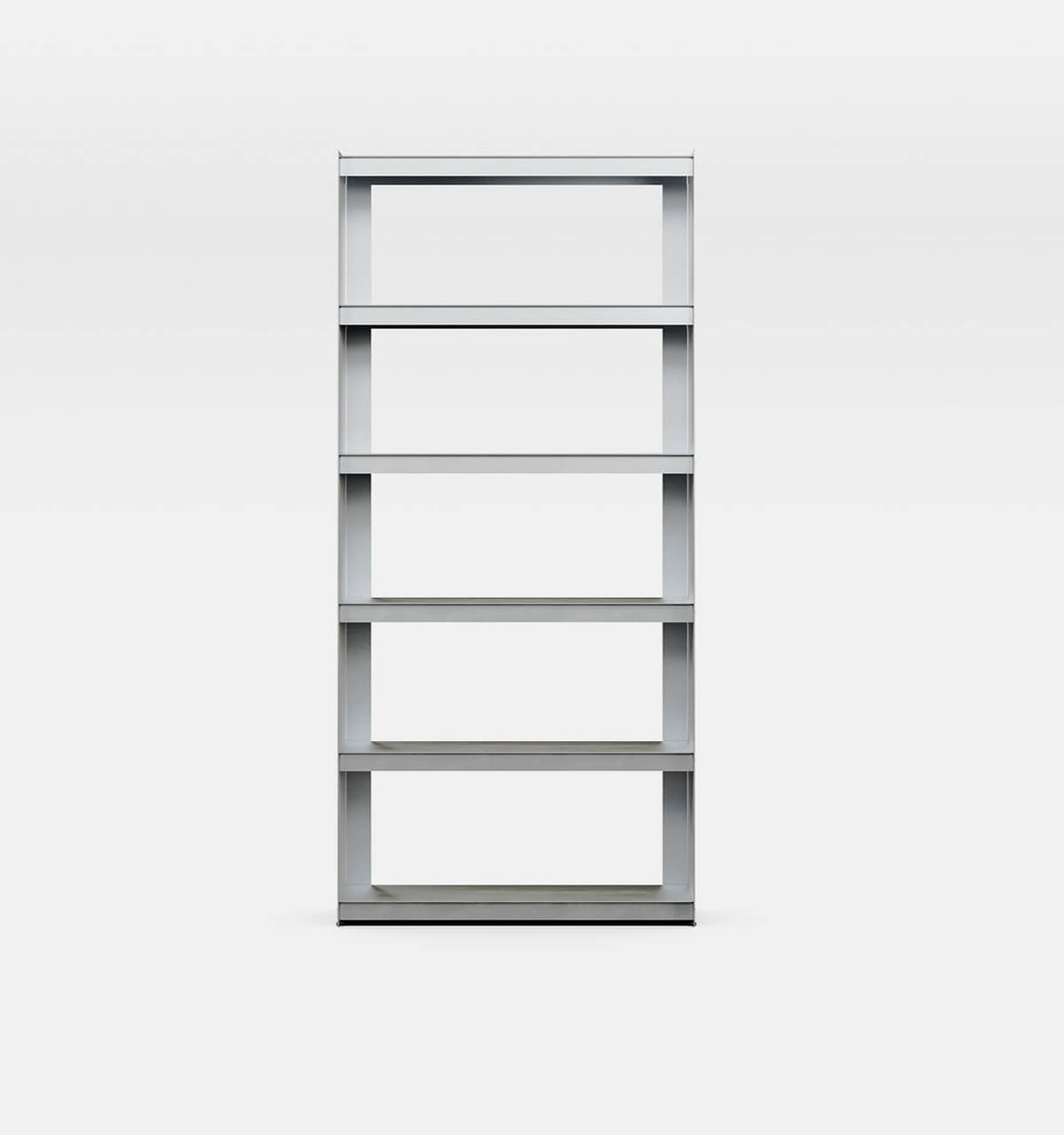 Plié Bookshelf Brushed Aluminium / 90 cm / 35 in
