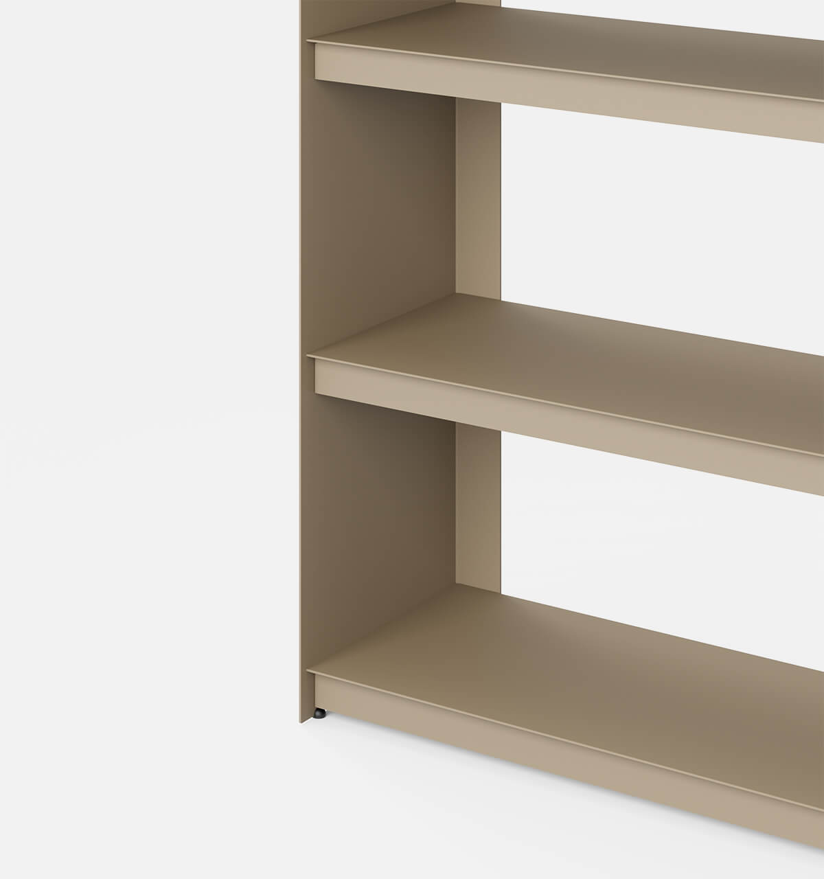 Plié Bookshelf Beige / 90 cm / 35 in
