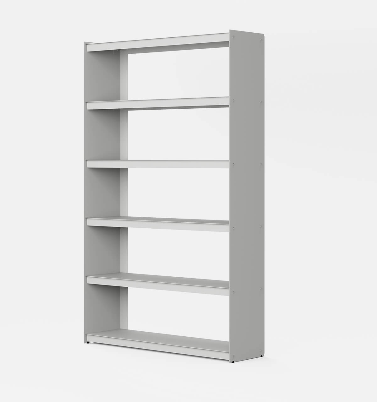 Plié Bookshelf Light Grey / 120 cm / 47 in