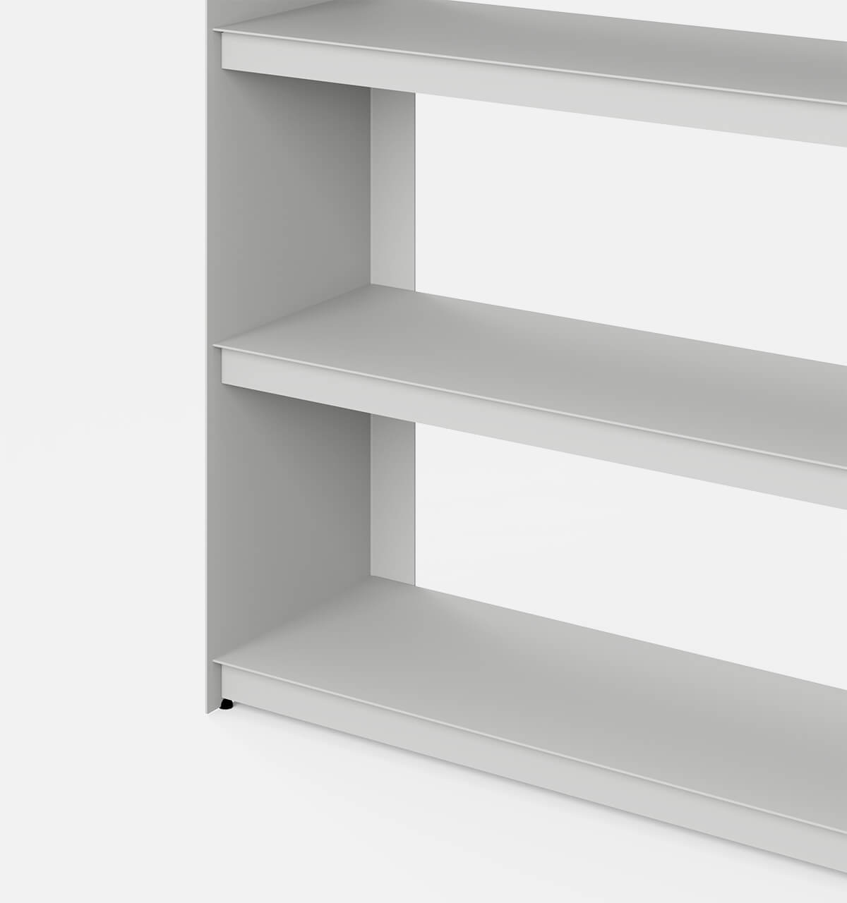 Plié Bookshelf Light Grey / 120 cm / 47 in