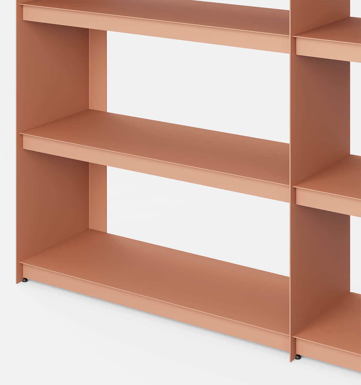 Plié Bookshelf Extension Coral / 180 cm / 71 in