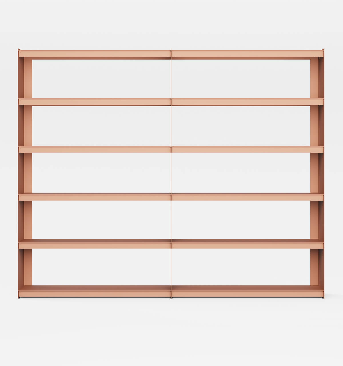 Plié Bookshelf Extension Coral / 240 cm / 94 in