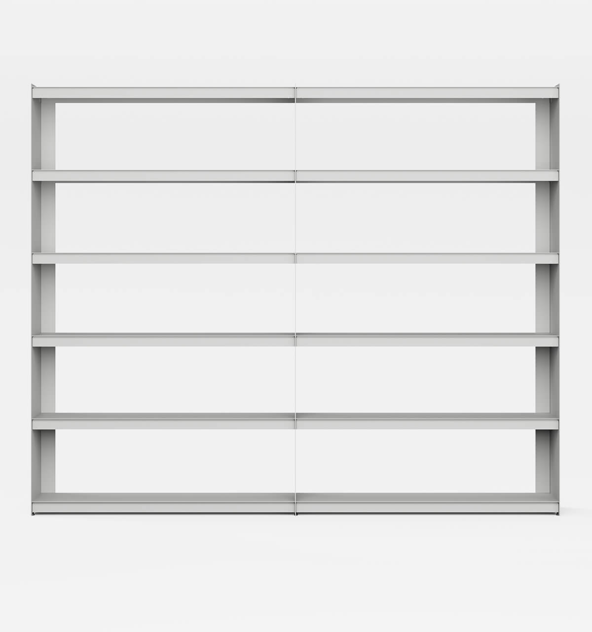 Plié Bookshelf Extension Light Grey / 240 cm / 94 in