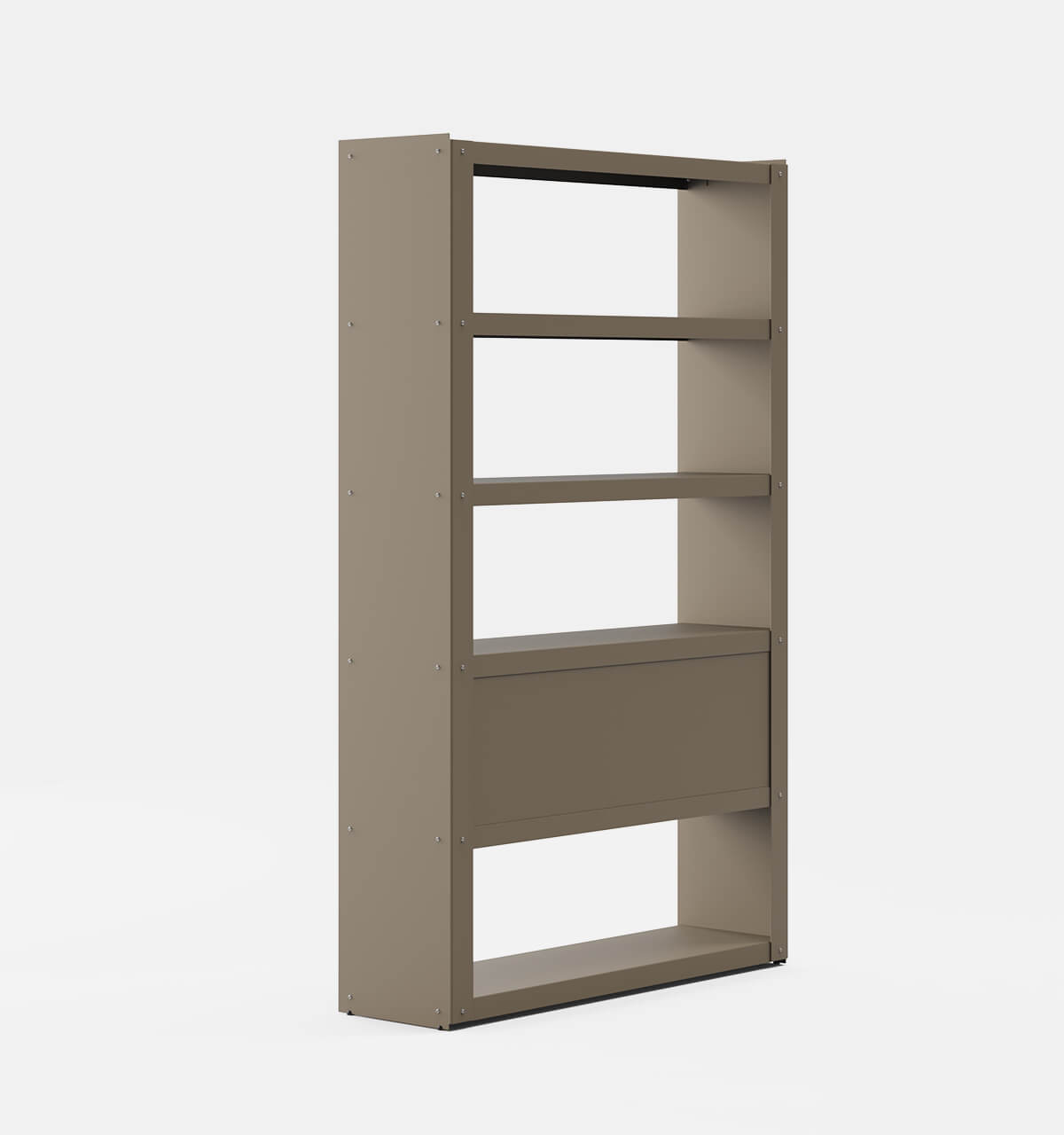 Plié Bookshelf 2 Doors Beige / 120 cm / 47 in
