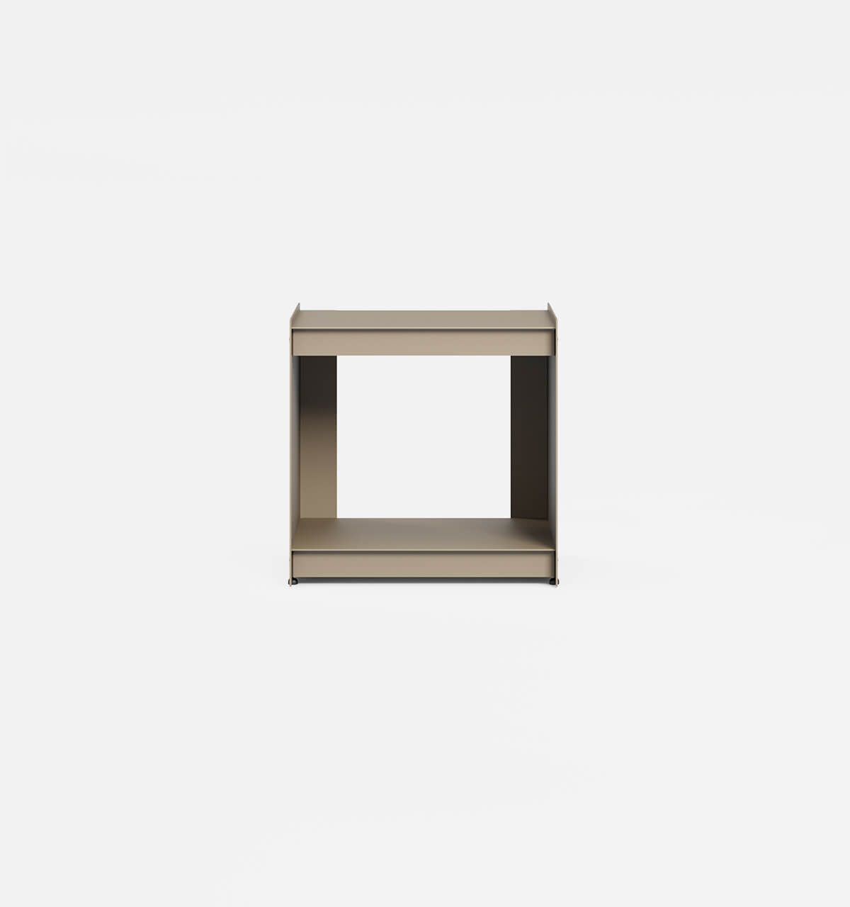 Plié Side Table Beige / 45 cm