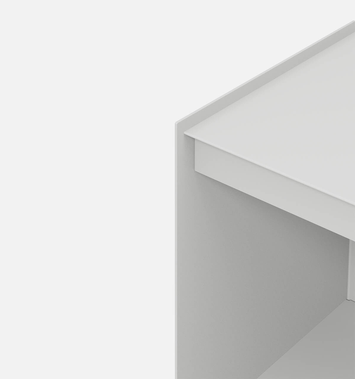 Plié Side Table Light Grey / 45 cm