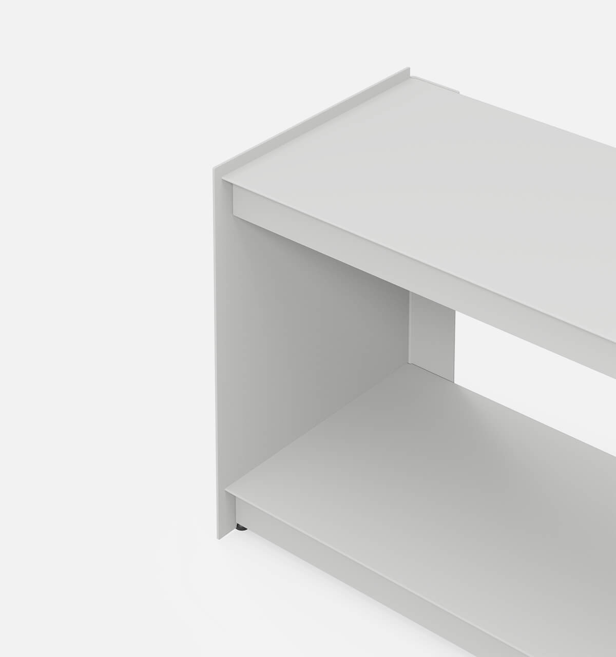 Plié Floor Unit Light Grey / 90 cm / 35 in