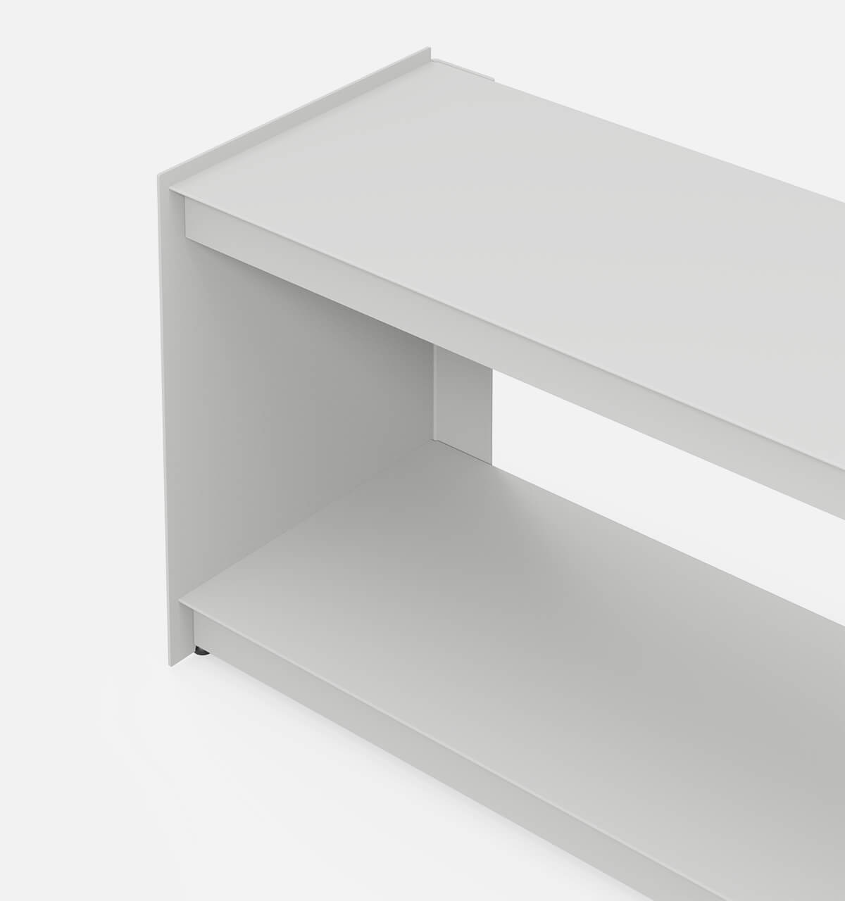 Plié Floor Unit Light Grey / 120 cm / 47 in
