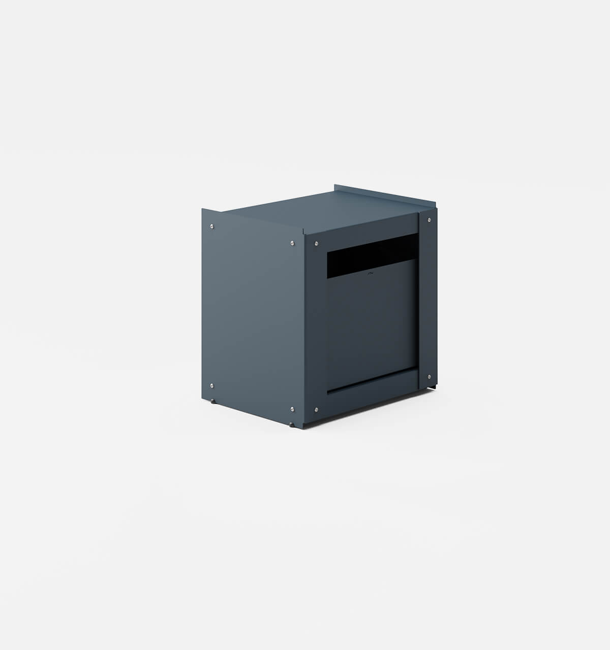 Plié Side Table 1 Tall Drawer Midnight Blue / 45 cm