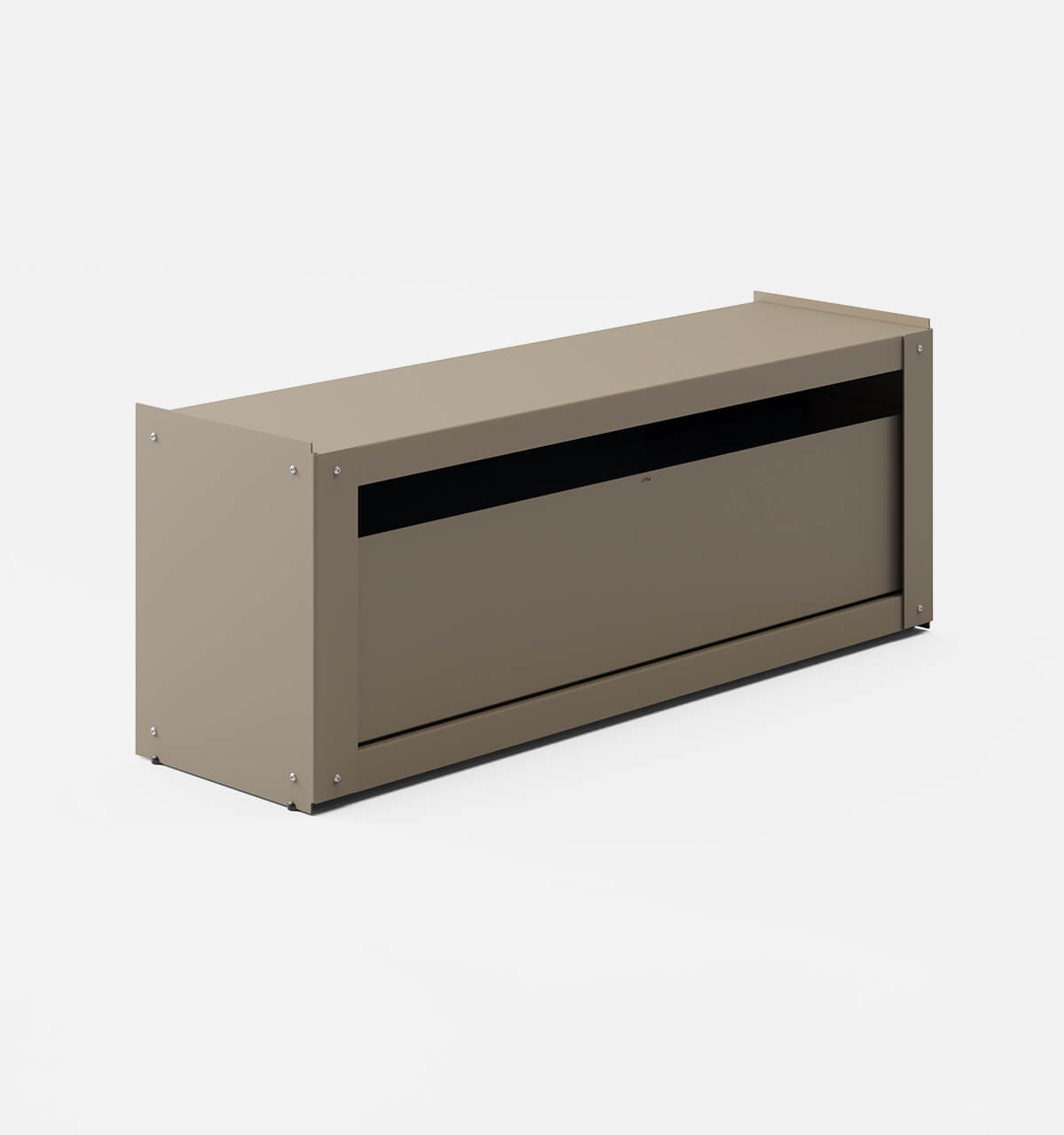 Plié Floor Unit 1 Tall Drawer Beige / 120 cm / 47 in