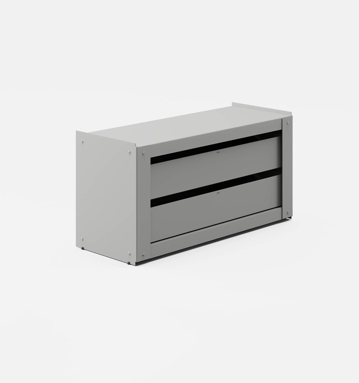 Plié Floor Unit 2 Short Drawers