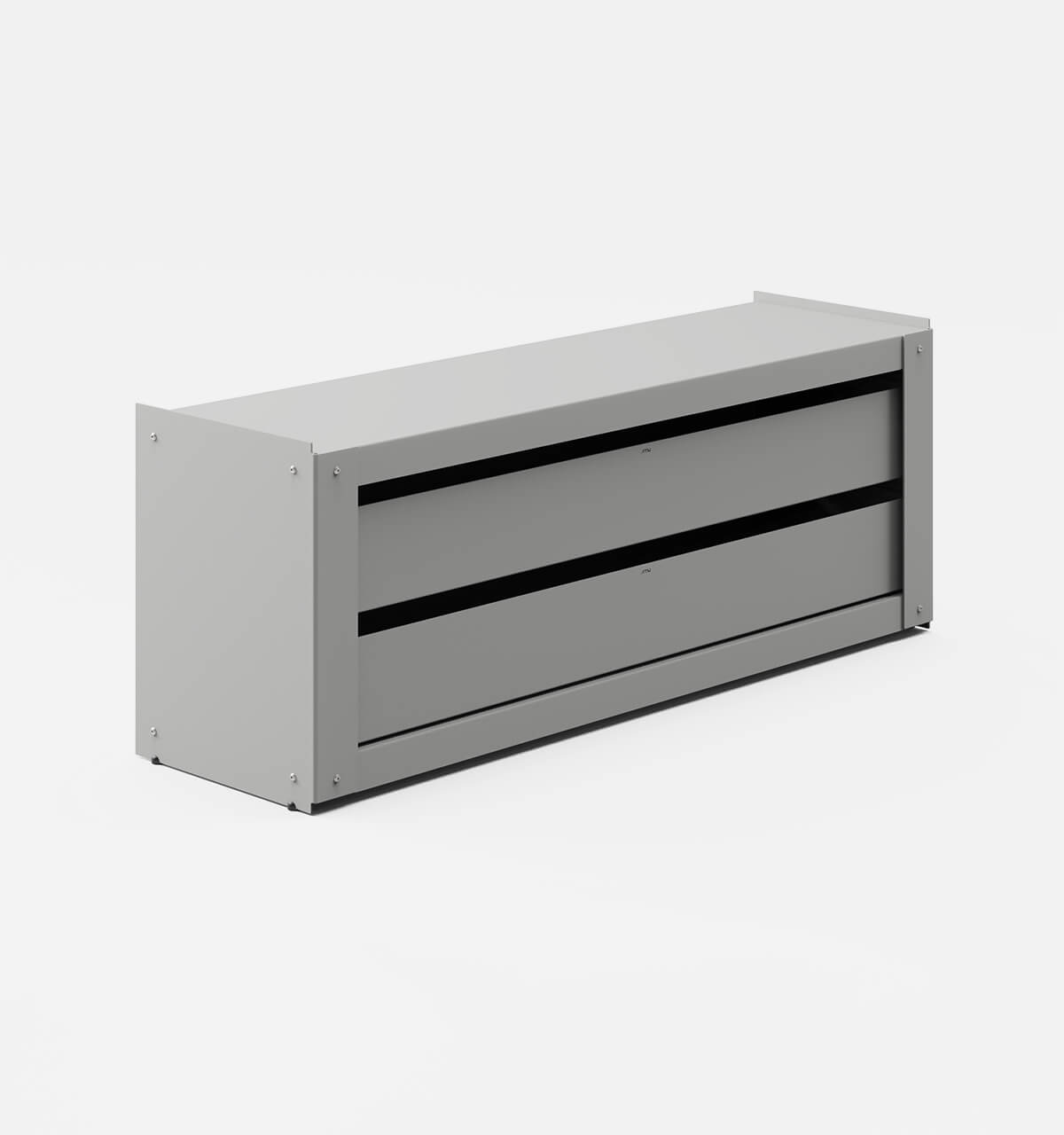 Plié Floor Unit 2 Short Drawers