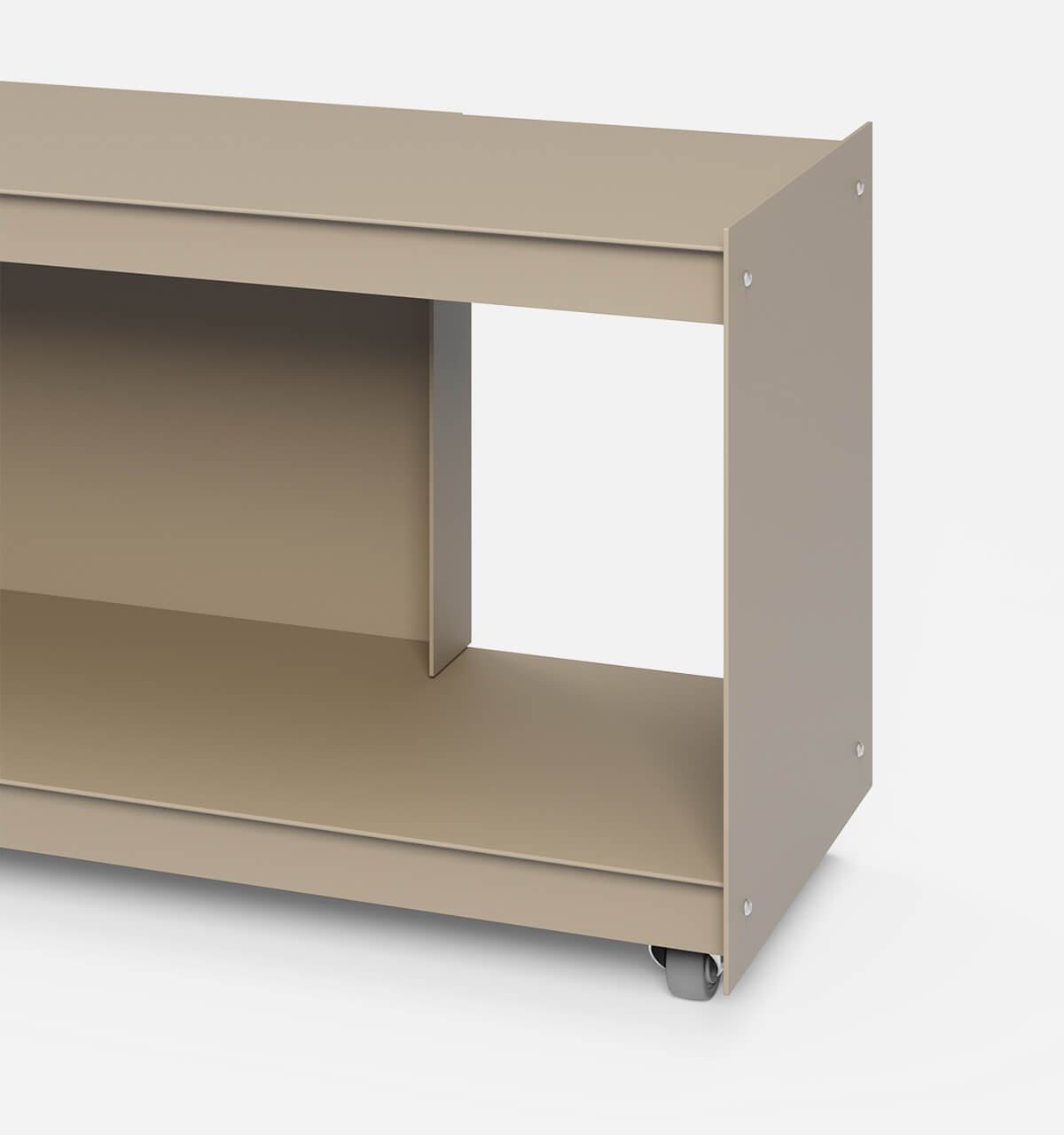 Plié Media Unit Beige / 120 cm / 47 in