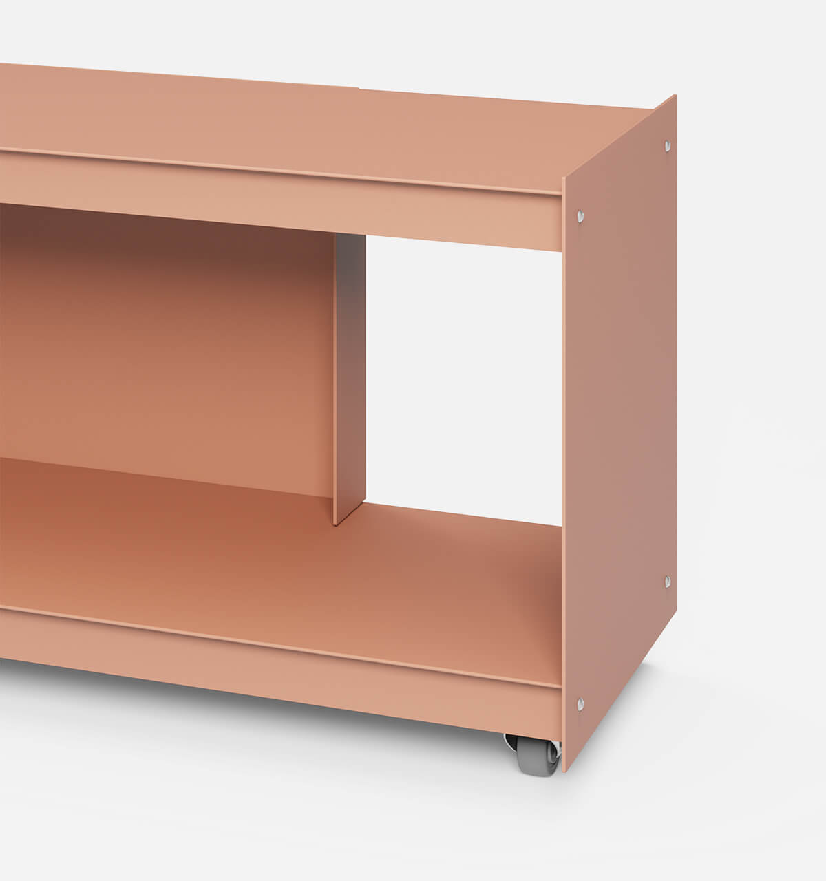 Plié Media Unit Coral / 120 cm / 47 in