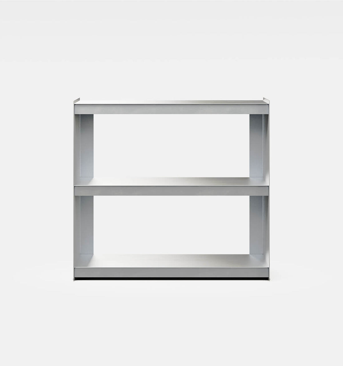 Plié Sideboard Brushed Aluminium / 90 cm / 35 in