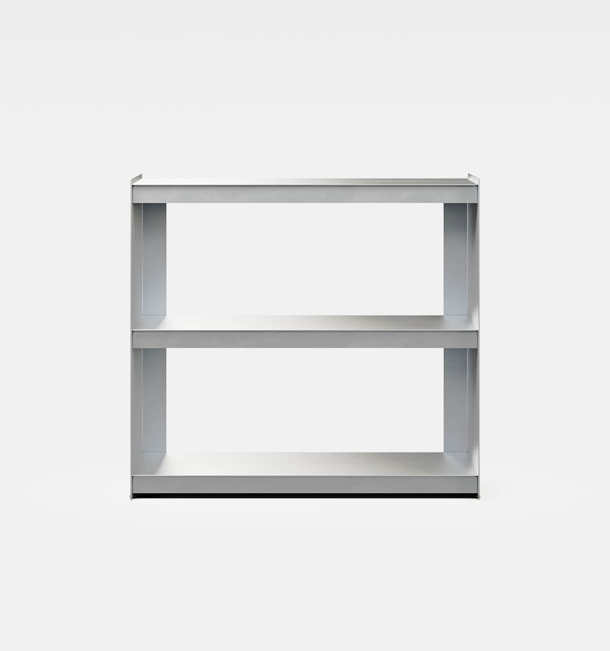 Plié Sideboard Brushed Aluminium / 90 cm / 35 in