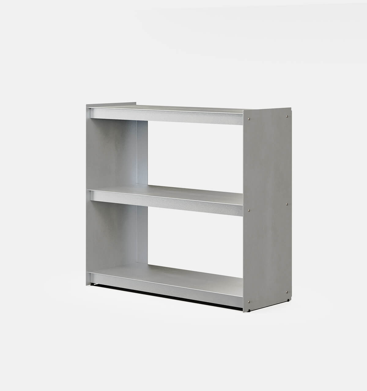 Plié Sideboard Brushed Aluminium / 90 cm / 35 in