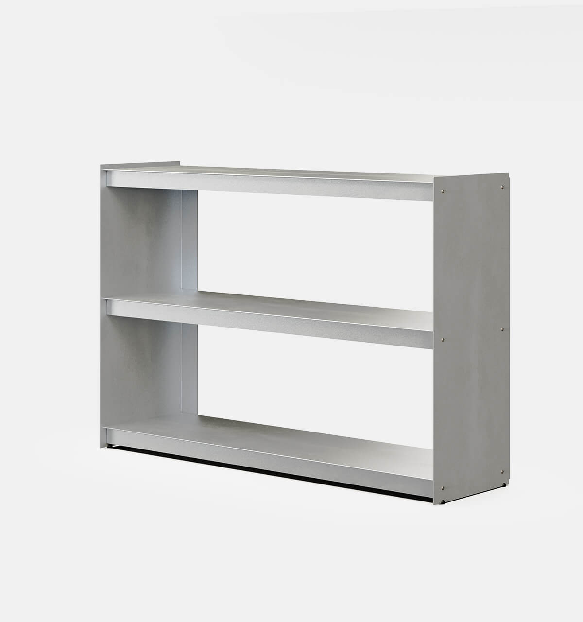 Plié Sideboard Brushed Aluminium / 120 cm / 47 in