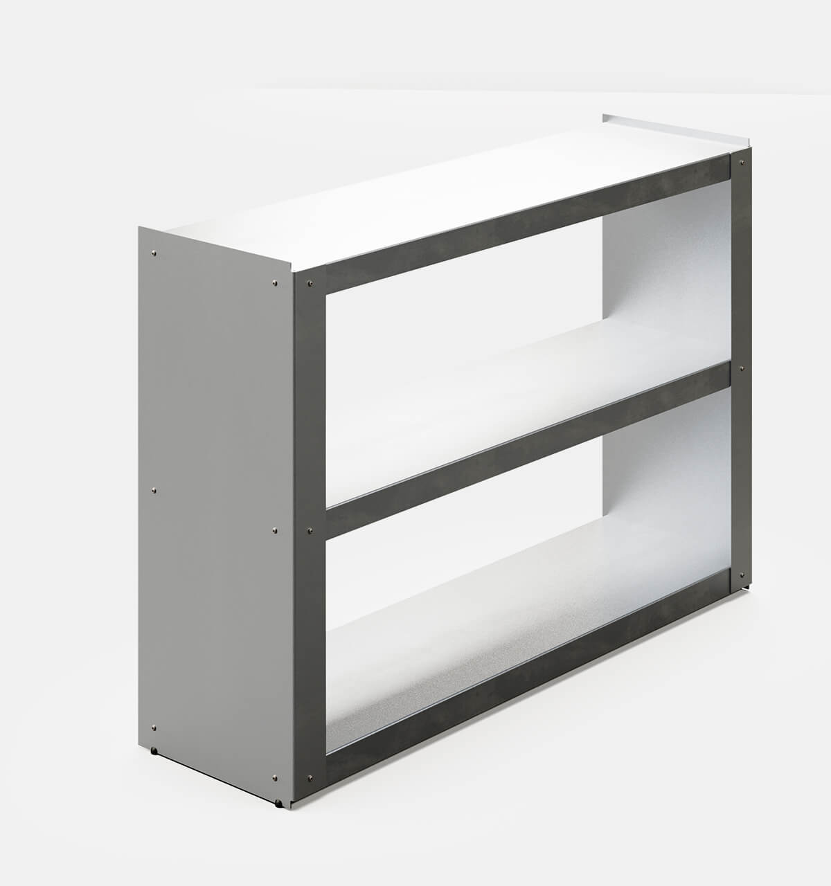Plié Sideboard Brushed Aluminium / 120 cm / 47 in