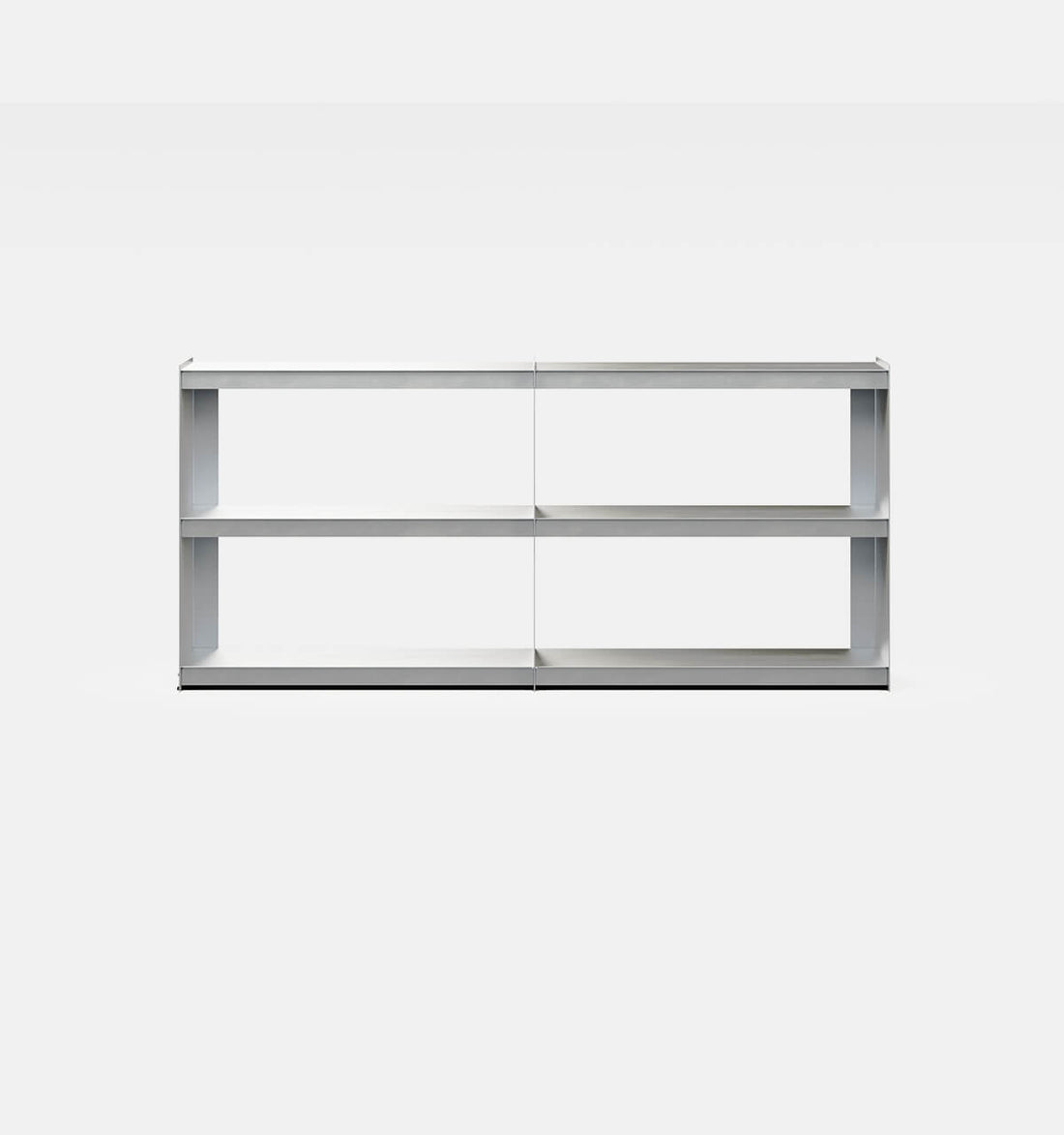 Plié Sideboard Extension Brushed Aluminium / 180 cm / 71 in