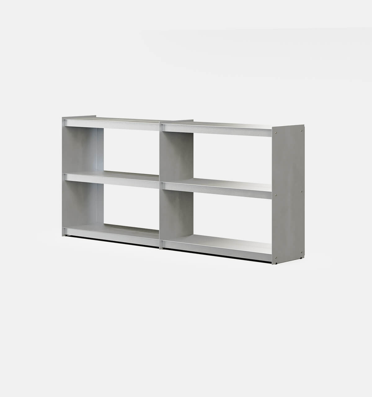 Plié Sideboard Extension Brushed Aluminium / 180 cm / 71 in