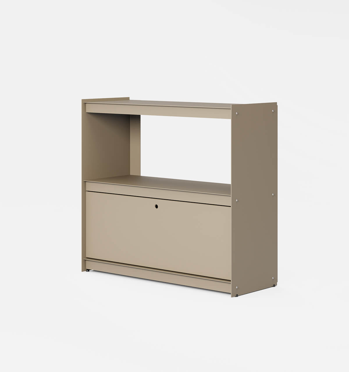 Plié Sideboard 1 Tall Drawer 90 cm / 35 in / Beige