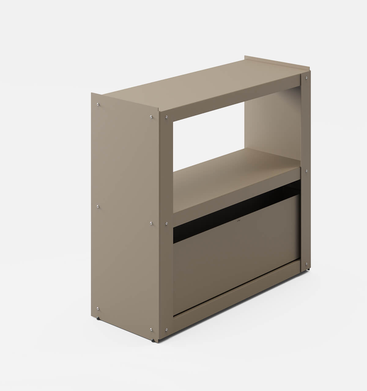 Plié Sideboard 1 Tall Drawer 90 cm / 35 in / Beige
