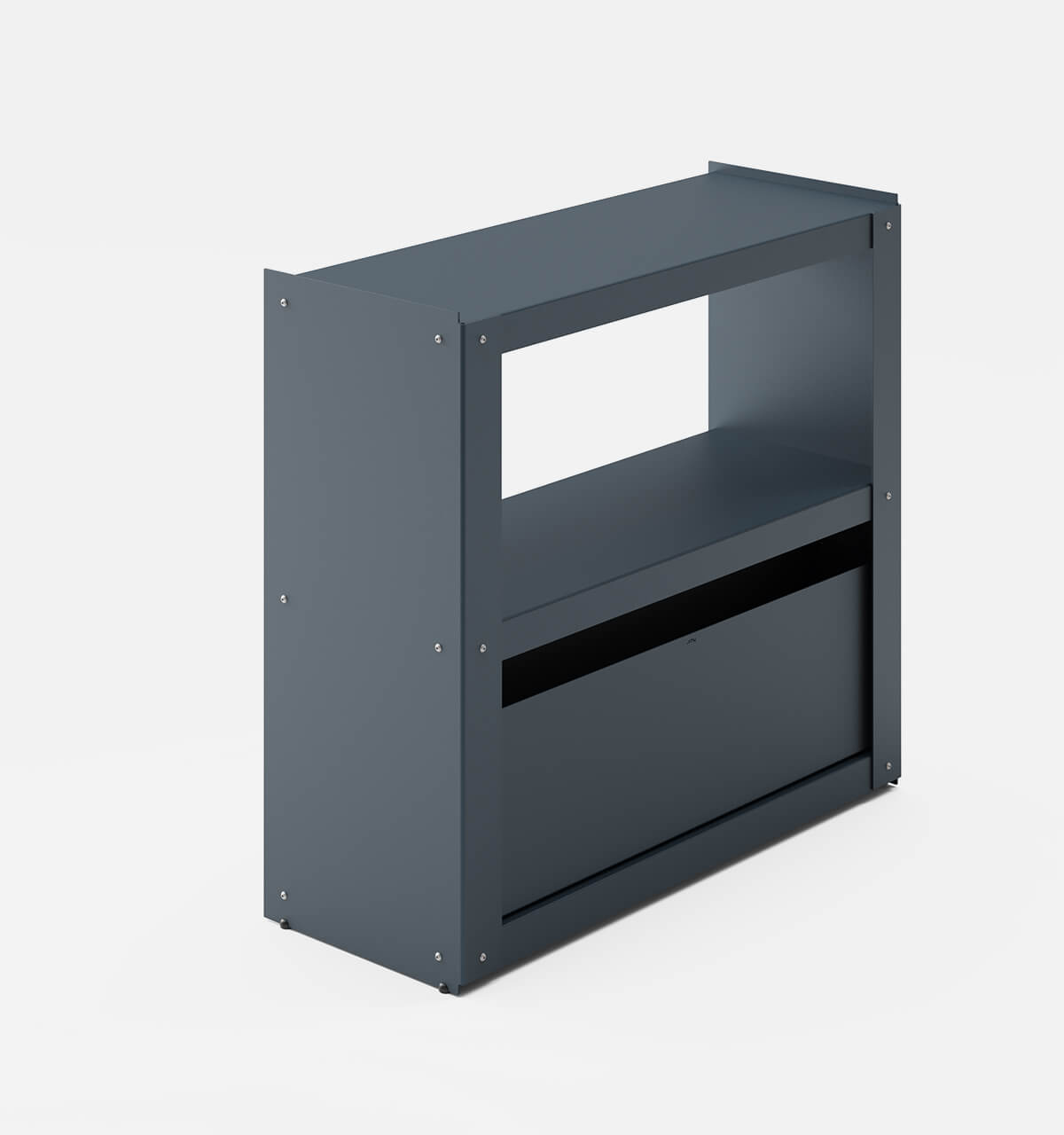 Plié Sideboard 1 Tall Drawer 90 cm / 35 in / Midnight Blue