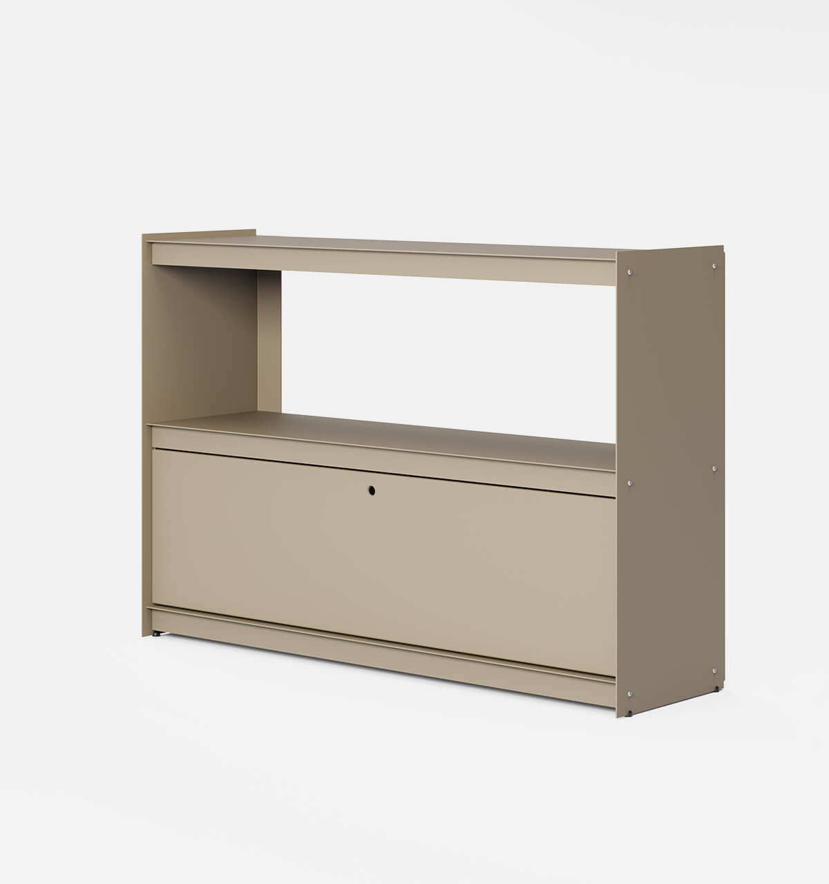 Plié Sideboard 1 Tall Drawer 120 cm / 47 in / Beige