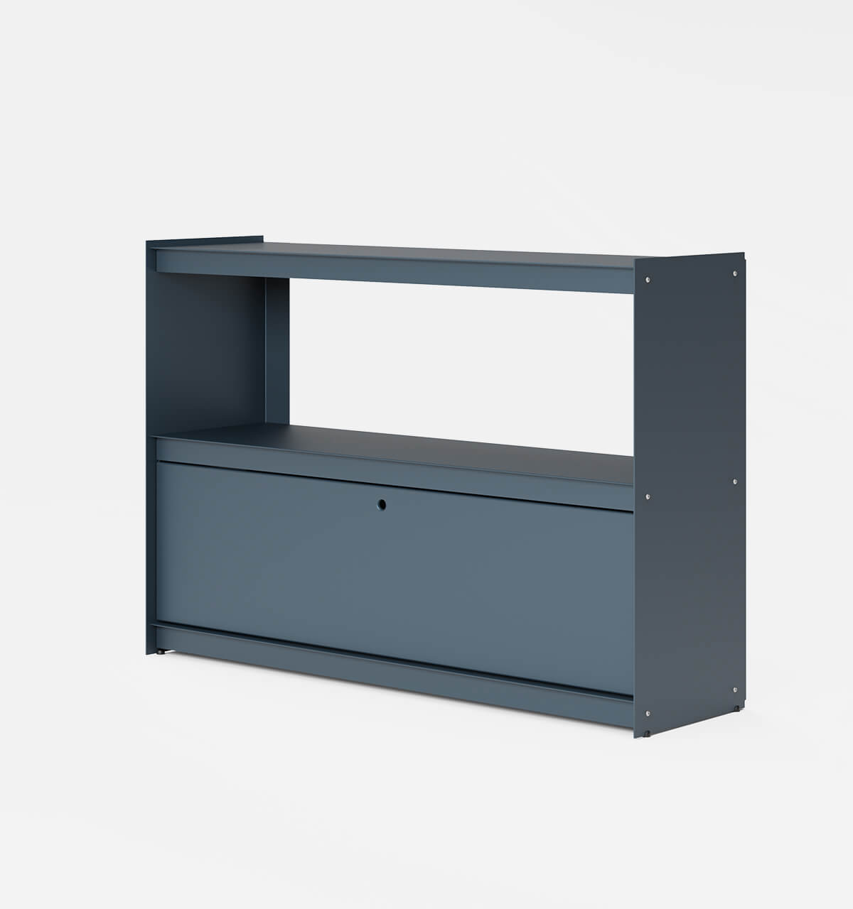 Plié Sideboard 1 Tall Drawer 120 cm / 47 in / Midnight Blue