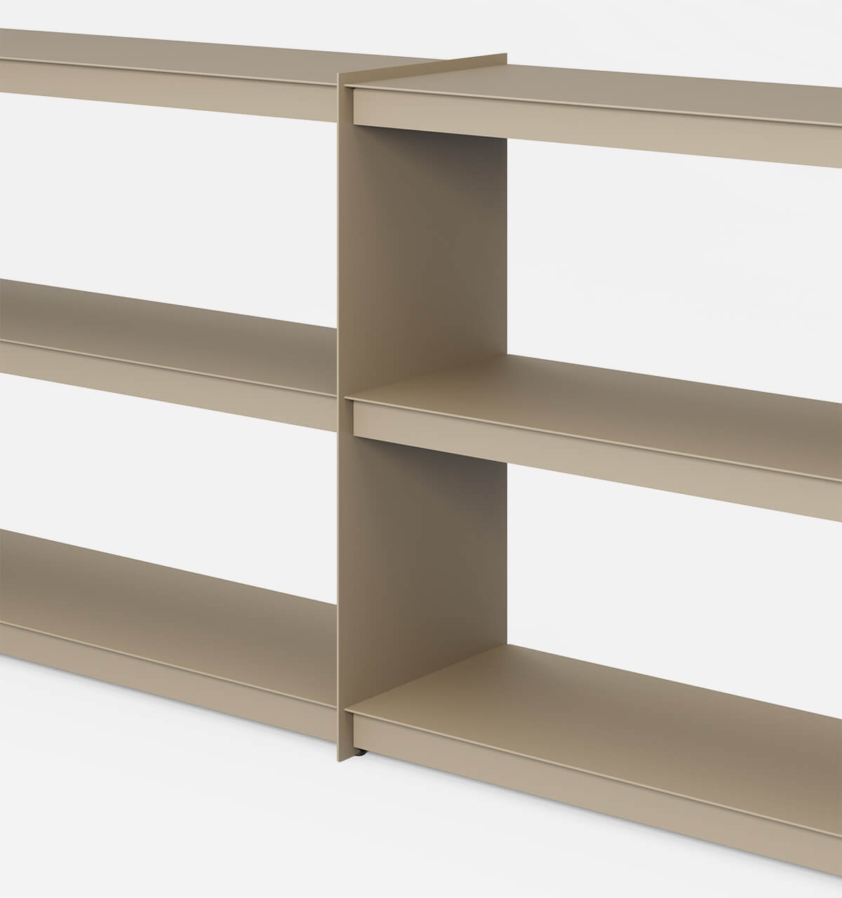 Plié Sideboard Extension Beige / 240 cm / 94 in