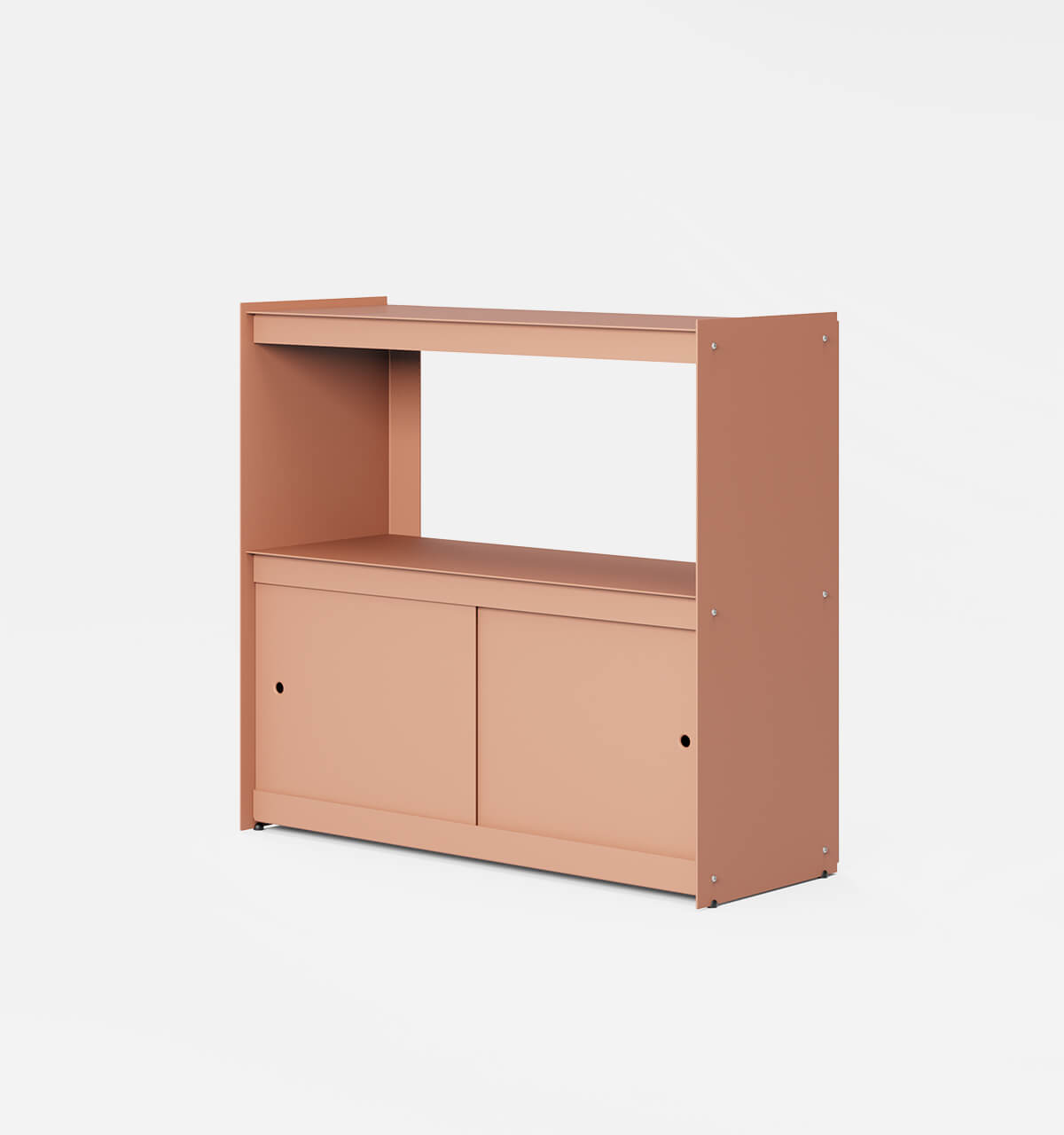 Plié Sideboard 2 Doors 90 cm / 35 in / Coral